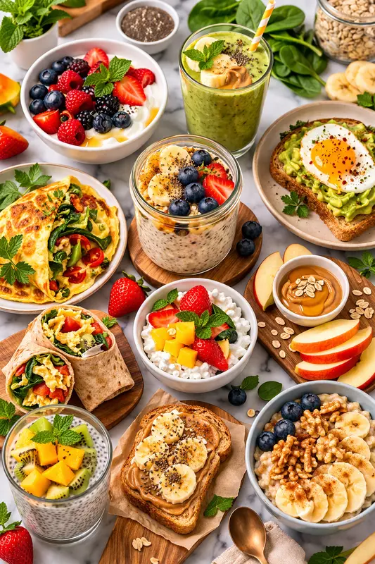 10 Quick & Healthy Breakfast Ideas to Start Your Day Right