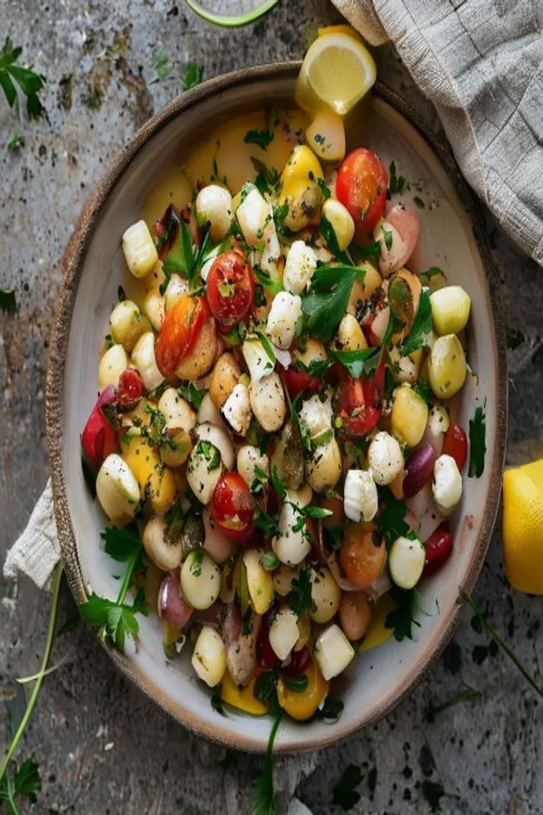 10-Minute High-Protein Mediterranean Chickpea Salad