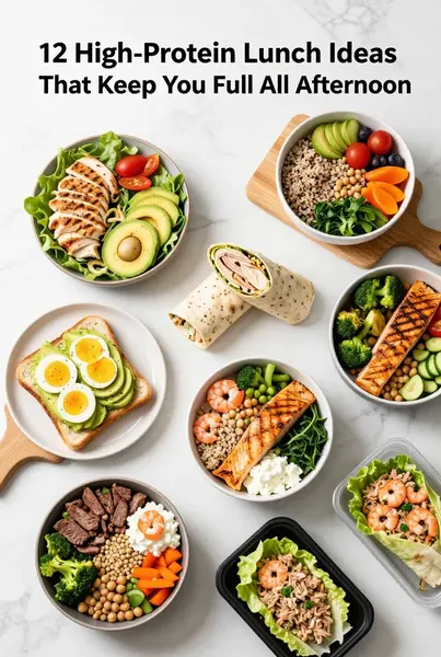 12 High-Protein Lunch Ideas That Keep You Full All Afternoon