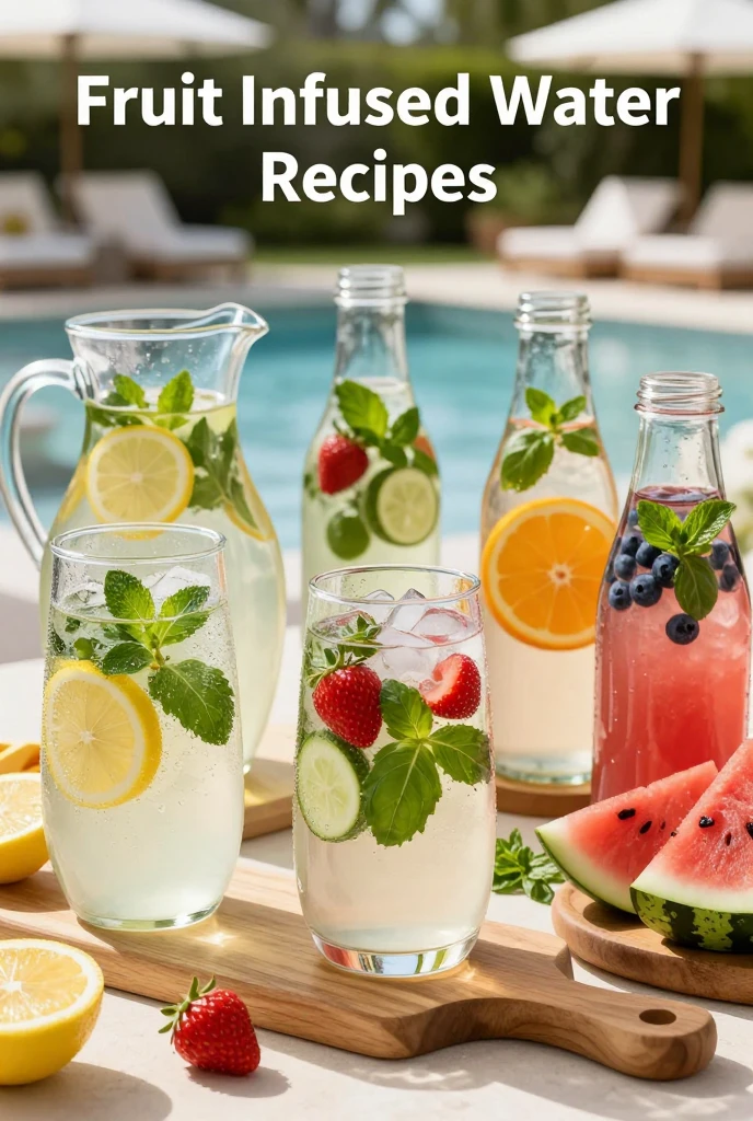 12 Refreshing Water Infused Recipes to Stay Hydrated All Summer
