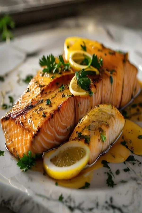 15-Minute Lemon Garlic Butter Salmon: The Ultimate High Protein Dinner
