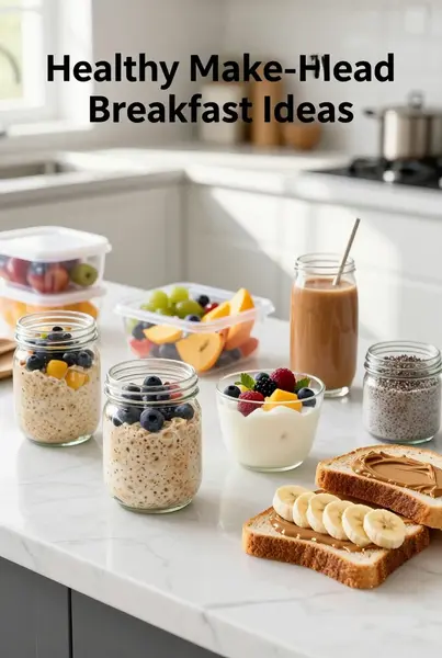 20 Healthy Make-Ahead Breakfast Ideas for Busy Mornings