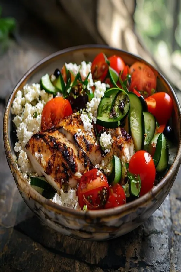20-Minute High Protein Mediterranean Power Bowls