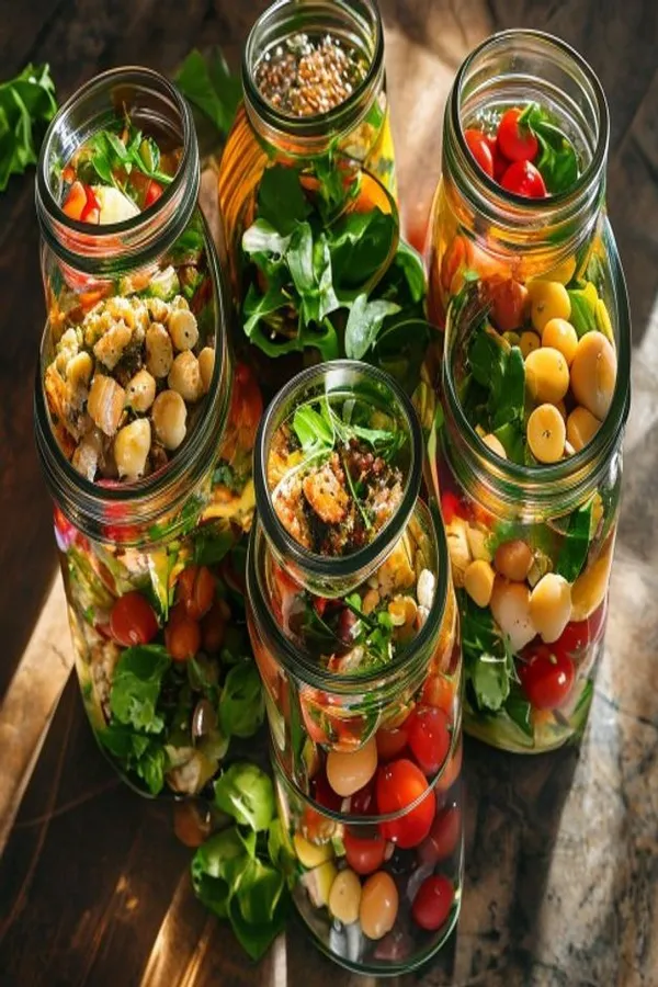 5 Easy High-Protein Lunch Jars for Busy Workdays