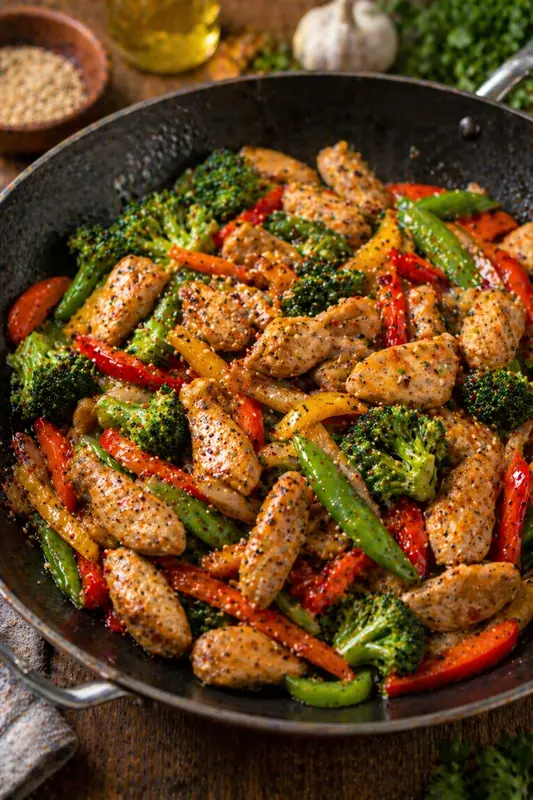 Chicken Stir Fry with Vegetables: A Quick & Healthy Dinner Recipe