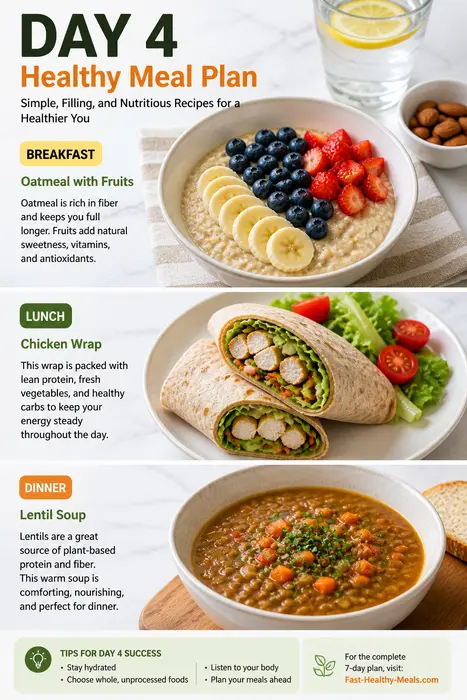 Day 4 Healthy Meal Plan: Simple, Filling, and Nutritious Recipes