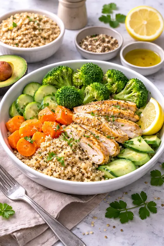 Healthy Chicken & Quinoa Bowl: A Simple Meal Prep Recipe