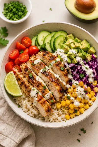 The Easy Healthy Chicken Bowls I Keep Making During Busy Weeknights